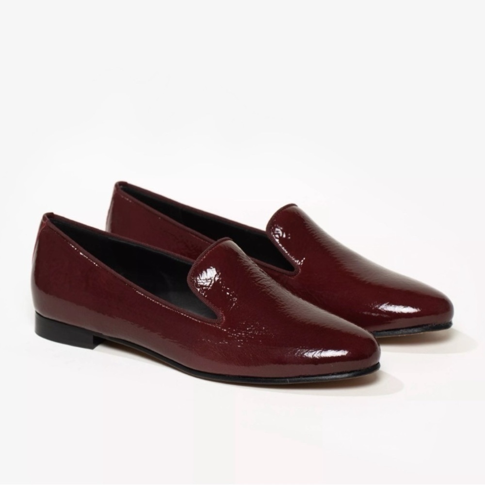 M. Gemi flats - crinkle patent leather size 8 - cordoba color